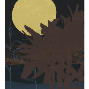 KOMAR Vliestapete, Sonne, bunt - braun