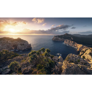 KOMAR Vliestapete "Spektakel", Breite 450 cm, seidenmatt - bunt