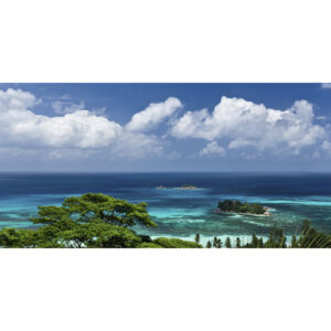 KOMAR Vliestapete "The Sea View", Breite 400 cm, seidenmatt - bunt