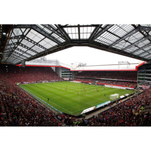 K&L Wall Art Vliestapete "XXL Vliestapete", 1. FC Kaiserslautern Stadion, mehrfarbig, matt - bunt