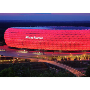 K&L Wall Art Vliestapete "XXL Vliestapete", FC Bayern München Allianz, mehrfarbig, matt - bunt