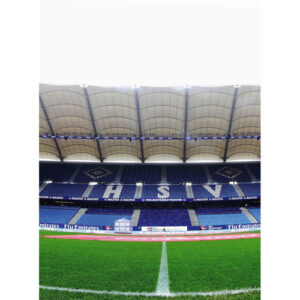 K&L Wall Art Vliestapete "XXL Vliestapete", HSV Hamburger SV Stadion, mehrfarbig, matt - bunt