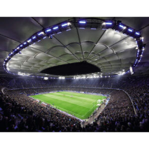 K&L Wall Art Vliestapete "XXL Vliestapete", Hamburger SV HSV Fußballfan, mehrfarbig, matt - bunt