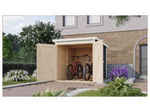Karibu Fahrradgarage (terragrau)