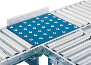 Kugelrollentisch Type AD, 115 Bahn-B.400mm Gerade 0,5m Teilung 75mm