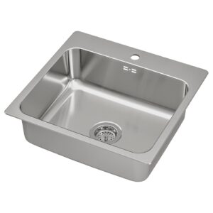 LÅNGUDDEN Einbauspüle, 1 Becken