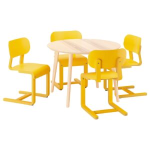 LISABO / LYCKAN Tisch und 4 Stühle