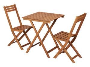 LIVARNO home Balkon-Set "SEVILLA", 3-teilig, aus ölgebeiztem Akazienholz