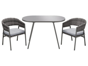 LIVARNO home Balkonset, aus Stahl, 3-teilig