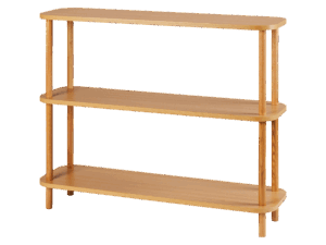 LIVARNO home Regal mit abgerundeten Ecken 100x30x80 cm