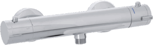LIVARNO® Duscharmatur/ Badewannenarmatur Thermostat (Duscharmatur verchromt)