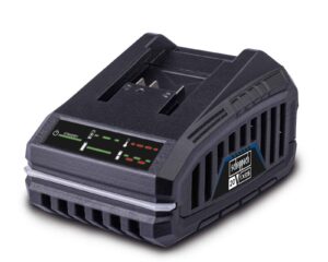 Ladegerät SBC4.5A Scheppach - 20V | 2,0 Ah Akku ca. 35 Min. Ladezeit / 4,0 Ah Akku ca. 60 Min. Ladezeit | LED-Anzeige | Wandhalterung