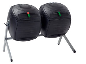 Lifetime &quot;Kompost-Zwilling&quot;, mit 360° drehbarer Trommeln
