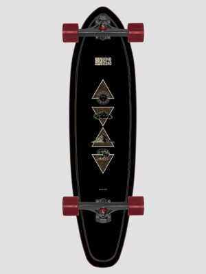 Long Island Longboards Elements 36"X9" Kicktail Complete uni