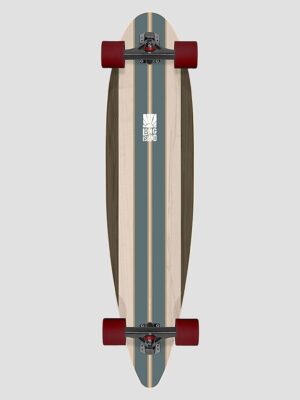 Long Island Longboards Stripe 39"X9" Pintail Complete uni