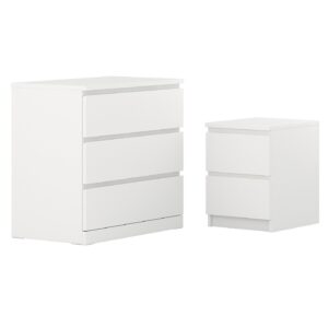 MALM Schlafzimmermöbel 2er-Set
