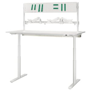MÅLOMRÅDE Gamingschreibtisch sitz/steh
