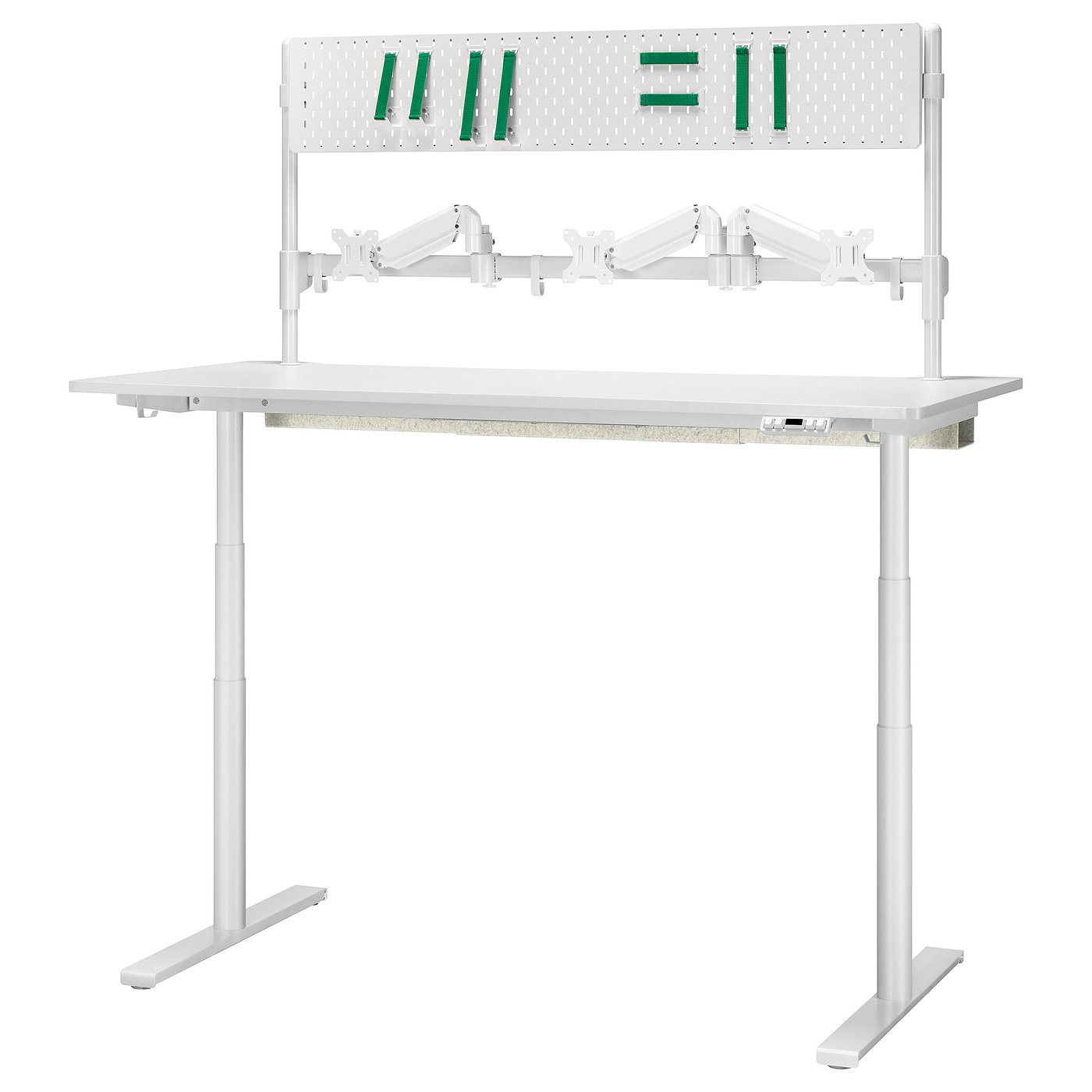 MÅLOMRÅDE Gamingschreibtisch sitz/steh