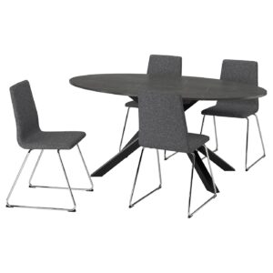 MARIEDAMM / LILLÅNÄS Tisch und 4 Stühle