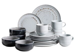 MÄSER Serie Spicy Market, 16-teiliges Kombiservice aus Keramik (Blau)