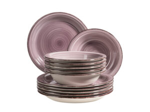 MÄSER Teller-Set "Lumaca", 12-teilig