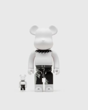 MEDICOM BEARBRICK 400% ANDY WARHOL X THE ROLLING STONES STICKY FINGERS 2-PACK men Collectibles & Toys white in Größe:ONE SIZE