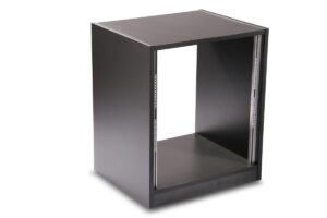 MHM 19" 12 HE Studiorack Bausatz Graphit schwarz inkl. Schraubensatz