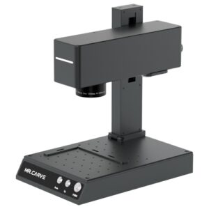 MR.CARVE M4 Markiermaschine Lasergraver 2W Infrarot-Laser-Modul und 5W Blaulicht-Laser-Modul 70x70mm Carving-Bereich mit rotierender Rolle & Ring-Befestigung