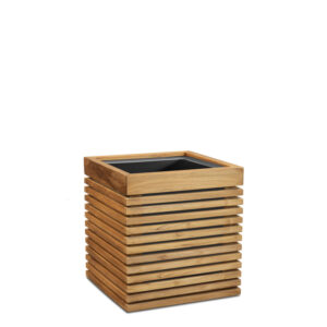 Modulo Pflanzkasten quadratisch, 40 x 40 x 43 cm, teak natur