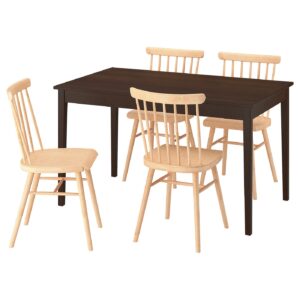 NÄSINGE / HÖGVED Tisch und 4 Stühle