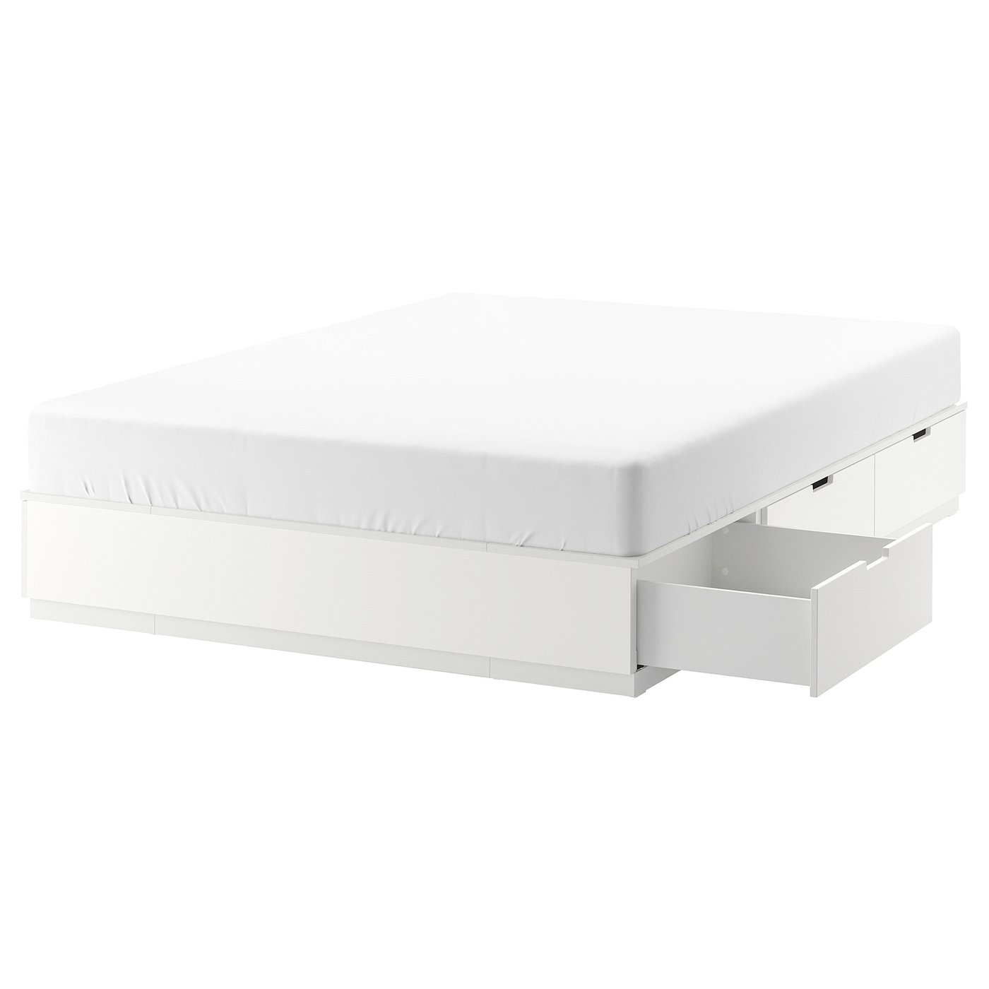 NORDLI Bettgestell mit Schubladen