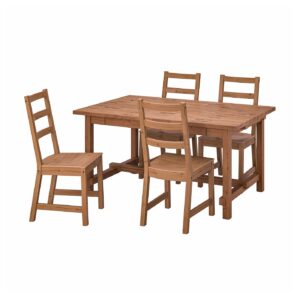 NORDVIKEN / NORDVIKEN Tisch und 4 Stühle