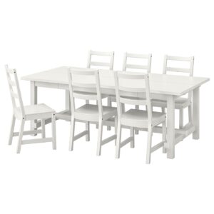 NORDVIKEN / NORDVIKEN Tisch und 6 Stühle