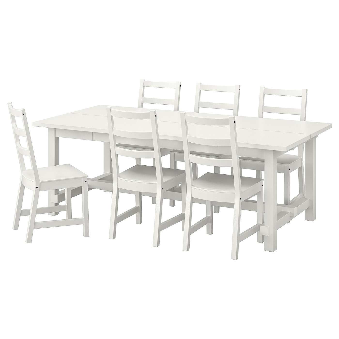 NORDVIKEN / NORDVIKEN Tisch und 6 Stühle