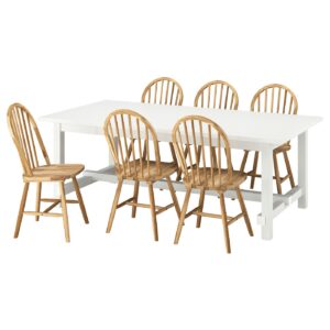 NORDVIKEN / SKOGSTA Tisch und 6 Stühle