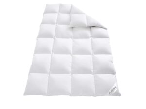 OBB Premium Daunen-Kassettenbettdecke Elegance, warm (155 X 220 CM)