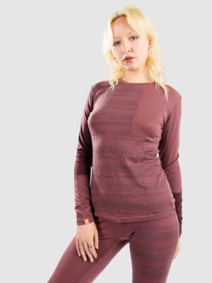 Ortovox 185 Rock 'N' Wool Funktionsshirt mountain rose