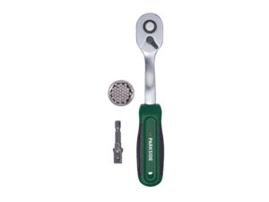 PARKSIDE® Ratsche mit Universal Steckschlüssel PRMS 21 B1 /Universal-Spannschlüssel-Set 2tlg. (Ratsche Universal Steckschl.)""