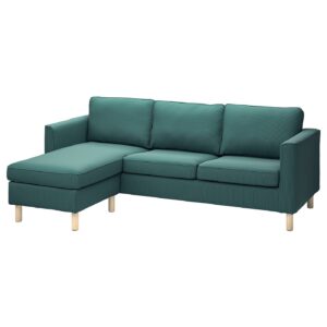 PÄRUP 3er-Sofa mit Récamiere