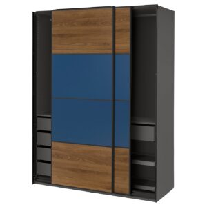 PAX / MEHAMN Kleiderschrank mit Schiebetüren