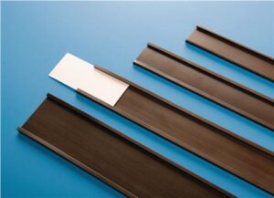 Papieretikett B.27mm m.Klarsichtfolie, f.magnetisches C-Profil B.30mm MAGNETOPLAN