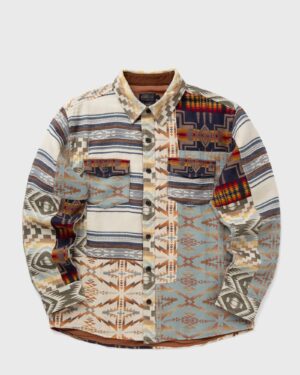 Pendleton LA PINE PATCHWORK OVERSHIRT men Longsleeves multi in Größe:M