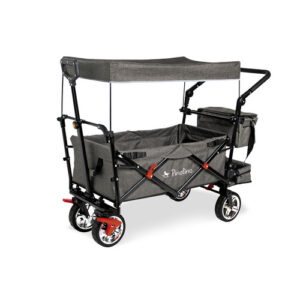 Pinolino Bollerwagen "AddPlus", BxHxL: 56 x 67 x 120 cm, max. Belastung: 80 kg - grau