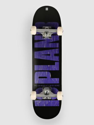 Plan B Classic Stain 7.25"X28.1" Skateboard black