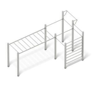 Playparc Calisthenics-Anlage "Crazy-Bars"