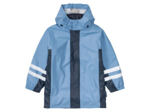 Playshoes Kleinkinder Regenjacke (marine/hellblau, 86/92)