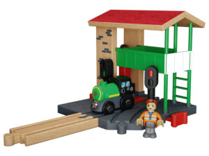 Playtive Holz Eisenbahn Erweiterung (Weichenhäuschen)""