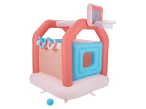 Playtive Hüpfburg aufblasbar (rosa/hellblau)