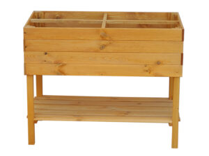 Promadino Hochbeet auf Beinen (honigbraun)
