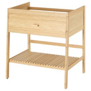 RÅGRUND Waschbeckenschrank, offen, 1 Schubl